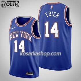 Dres New York Knicks Allonzo Trier 14 Nike 2019-20 Statement Edition Swingman - Dječji